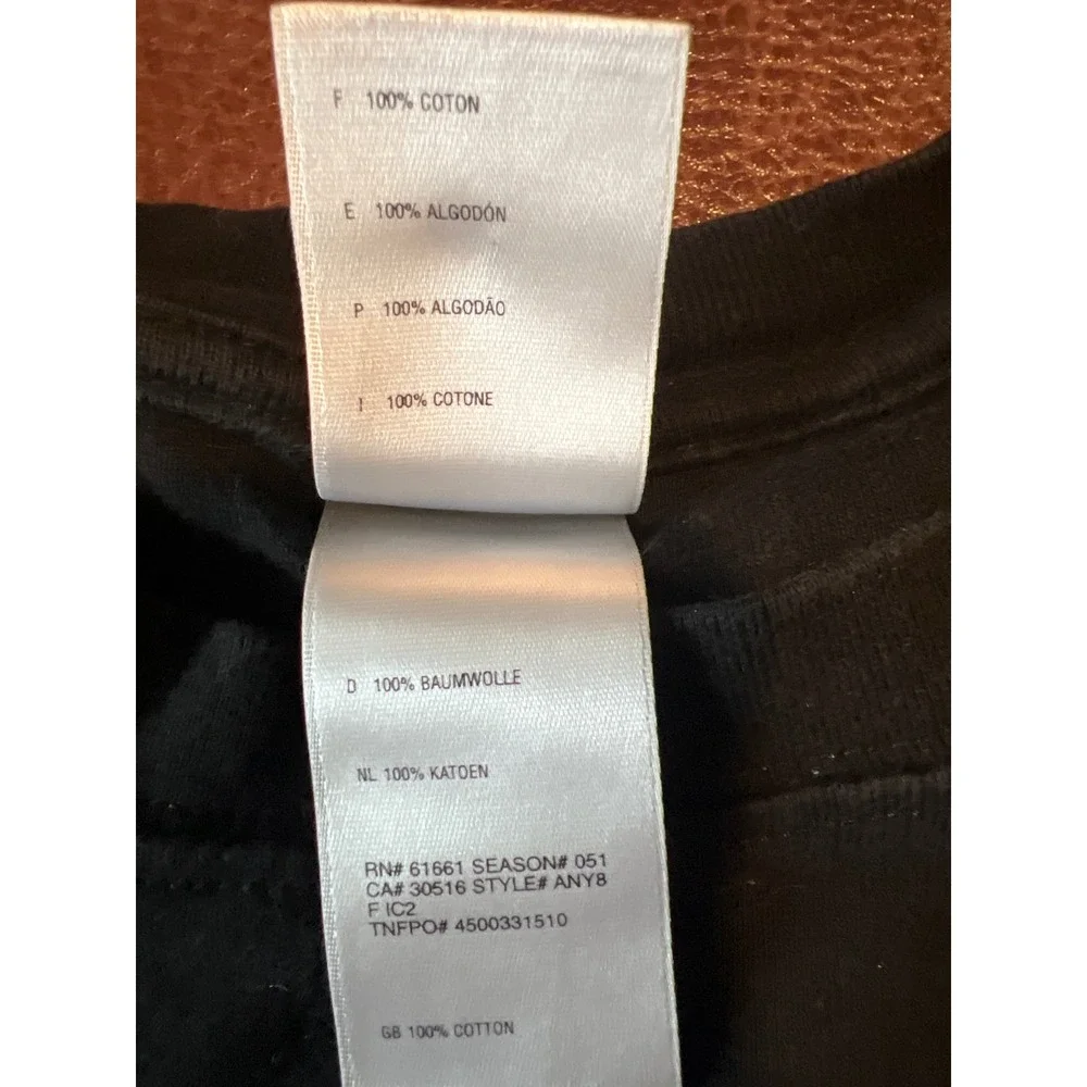 The North Face black short sleeve t-shirt A5 Series - Picture 4 of 5
